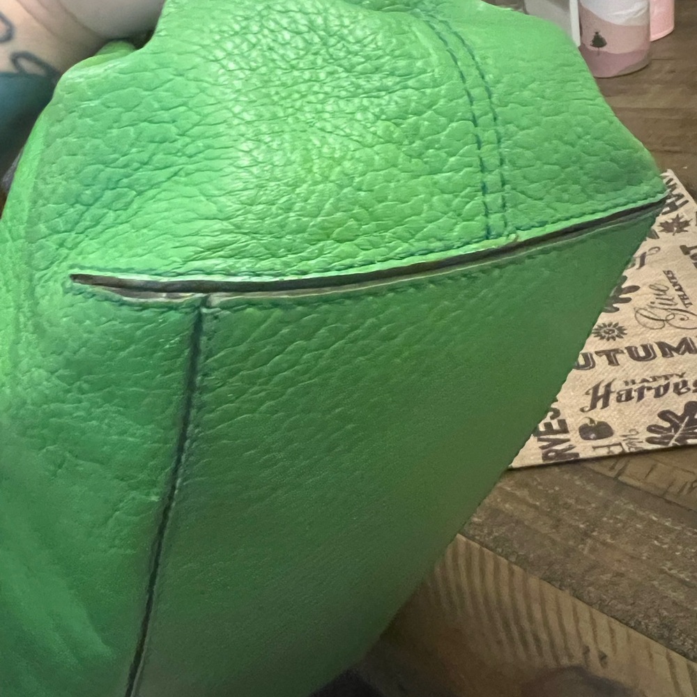 Kate Spade Green Leather Tote Bag - Picture 4 of 11